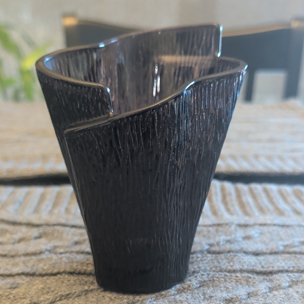 PartyLite Sabor Isleno Amethyst Candle Holder